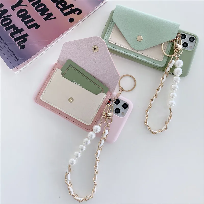 fashion pearl card package tpu soft shell phone cases protective cover for samsung galaxy a82 a72 a32 note 20 s21 s20 plus ultra free global shipping