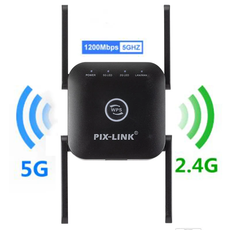 

Ретранслятор Wi-Fi, ретранслятор Wi-Fi дальнего действия, 1200 м, усилитель беспроводной Wi-Fi, домашний усилитель сигнала Wi-Fi, Интернет