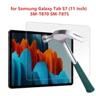 Закаленное стекло 9H с полным покрытием для Samsung Galaxy Tab S7 11, Защитное стекло для экрана для SM-T870, SM-T875, SM-T876B