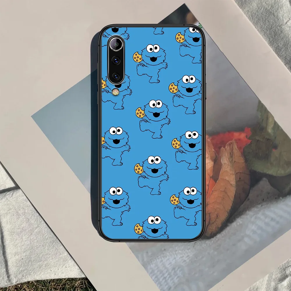 

Sesame Streets Monster Phone case For Xiaomi Mi note 10 A3 9 MAX 3 A2 8 9 Lite Pro ultra black Bumper Soft Back Silicone Cell