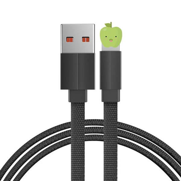 B-B-Black-8-Pin Плоский кабель USB type-C кабель 0,25 m-3 m кабель для синхронизации данных для samsung Xiaomi Быстрая Зарядка Кабели для мобильных телефонов - Цвет: B-B-Black-8-Pin