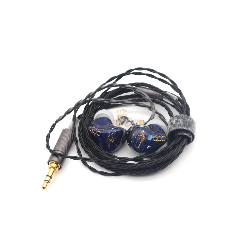 QDC Anole V3 3 сбалансированные арматурные наушники HiFi монитор сцены наушники шумоподавление наушники-вкладыши
