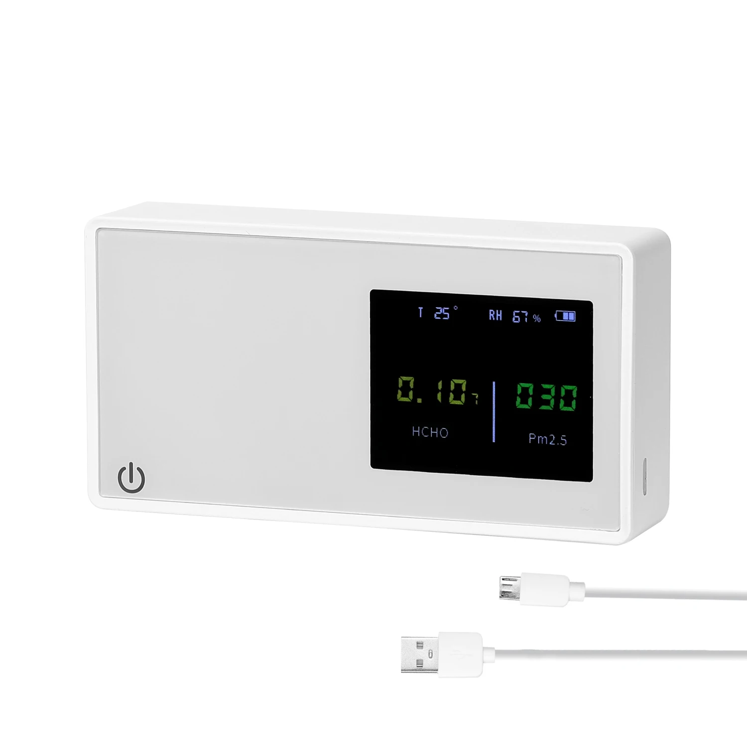 Pm 2 5 домашний детектор качества воздуха PM2.5 HCHO тестер с отображением количества