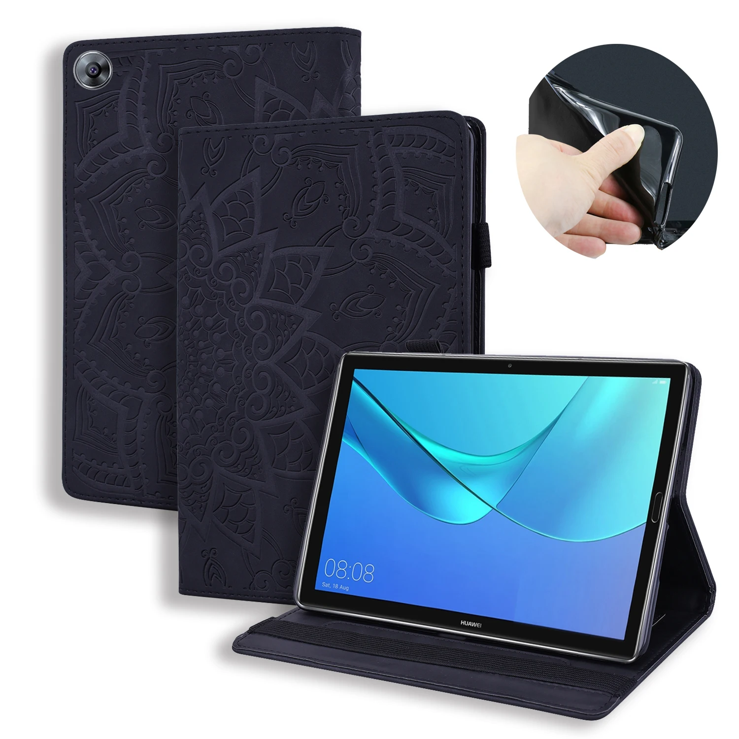 Бизнес Винтаж чехол для планшета Huawei MediaPad M5 8 4 дюймов SHT AL09 W09 Медиа Pad Funda Coque|Чехлы