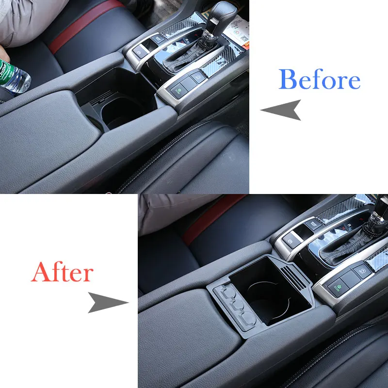 Автомобильный держатель для стакана воды коробка хранения вставка и центральная