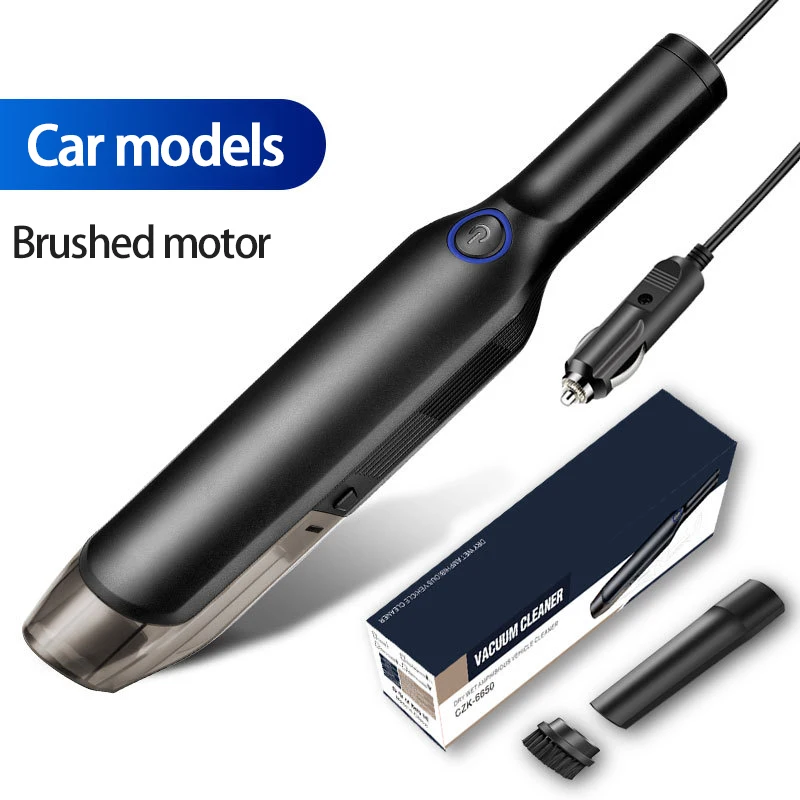 

Handheld Wireless Vacuum Powerful Cyclone Suction Rechargeable Car Vacuum Cleaner Wet and Dry Auto