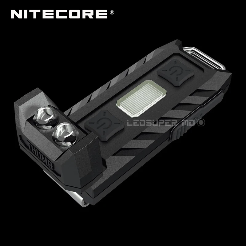 Заводская цена Nitecore Thumb 120 градусов наклонный USB Перезаряжаемый рабочий свет |