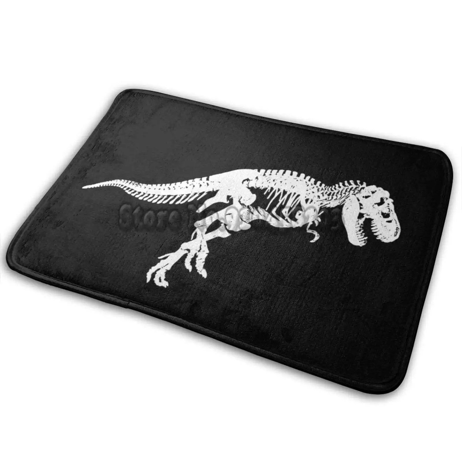 Тираннозавр Рекс Скелет Коврик для двери Ковер для гостиной Впитывающий ковер для ванны Кухонный коврик Т Палеонтолог Динозавр.
