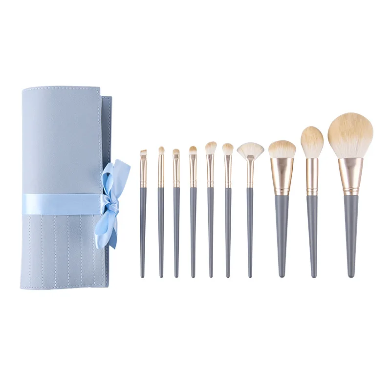 

10pcs Soft Makeup Brushes Kit Beauty Make up Brush set Concealer Cosmetic Pincel Blush Foundation Brush Eyeshadow Concealer Tool