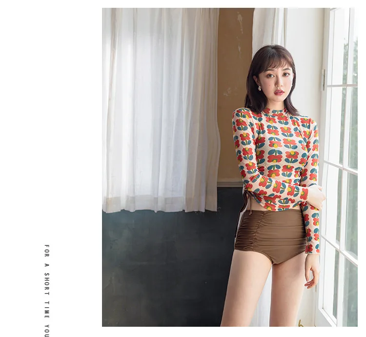 Пикантное женское бикини Rashguard женский купальный костюм летняя женская одежда с