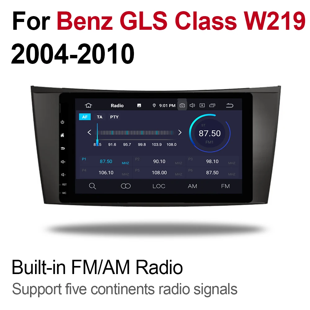 Автомобильный dvd-плеер на основе Android для Mercedes Benz CLS Class W219 2004 2005 2006 2007 2008 2010 NTG