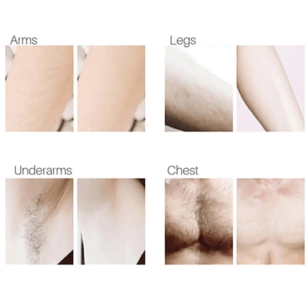 Очищающий гель для удаления волос спрей жидкого восковой натуральный