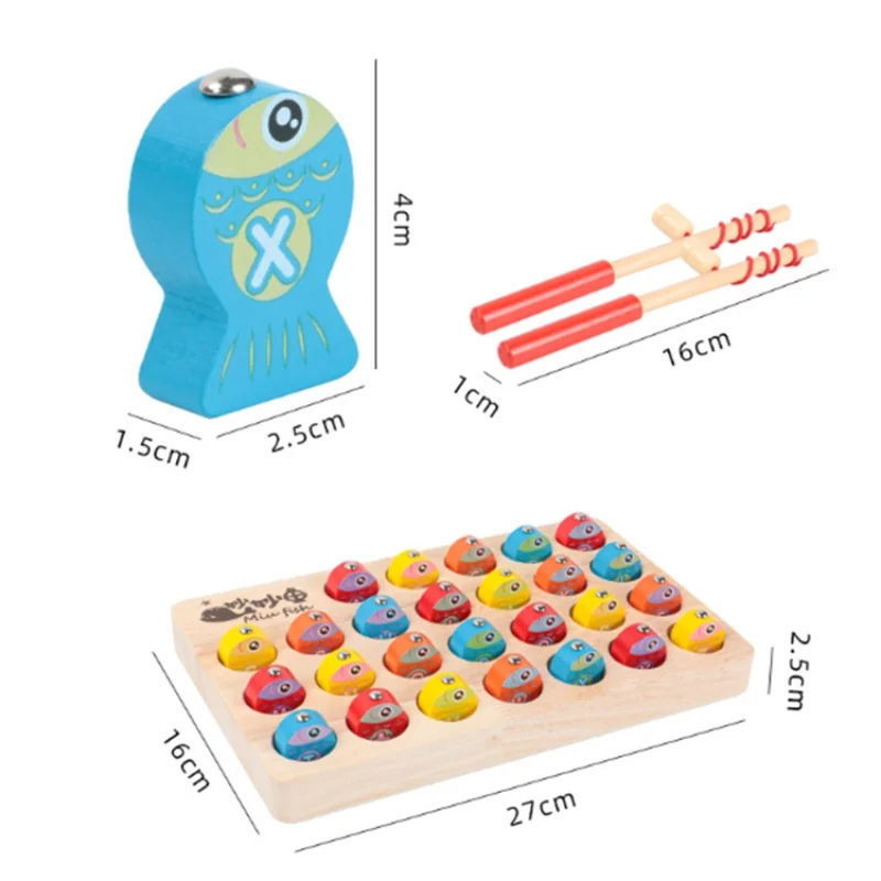 Деревянная Магнитная игрушка для рыбалки, набор игрушек, алфавит, сортировка, цветные головоломки, буквы Монтессори, игровой набор для рыба... от AliExpress RU&CIS NEW