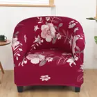 Весенний эластичный Чехол для стула с принтом, растягивающийся Чехол для мебели в гостиную, Одноместный Банкетный чехол для кресла