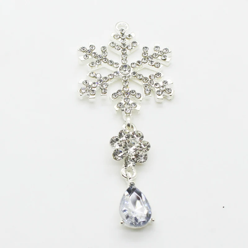 

Лкеран подвески снежинки из сплава 3 шт