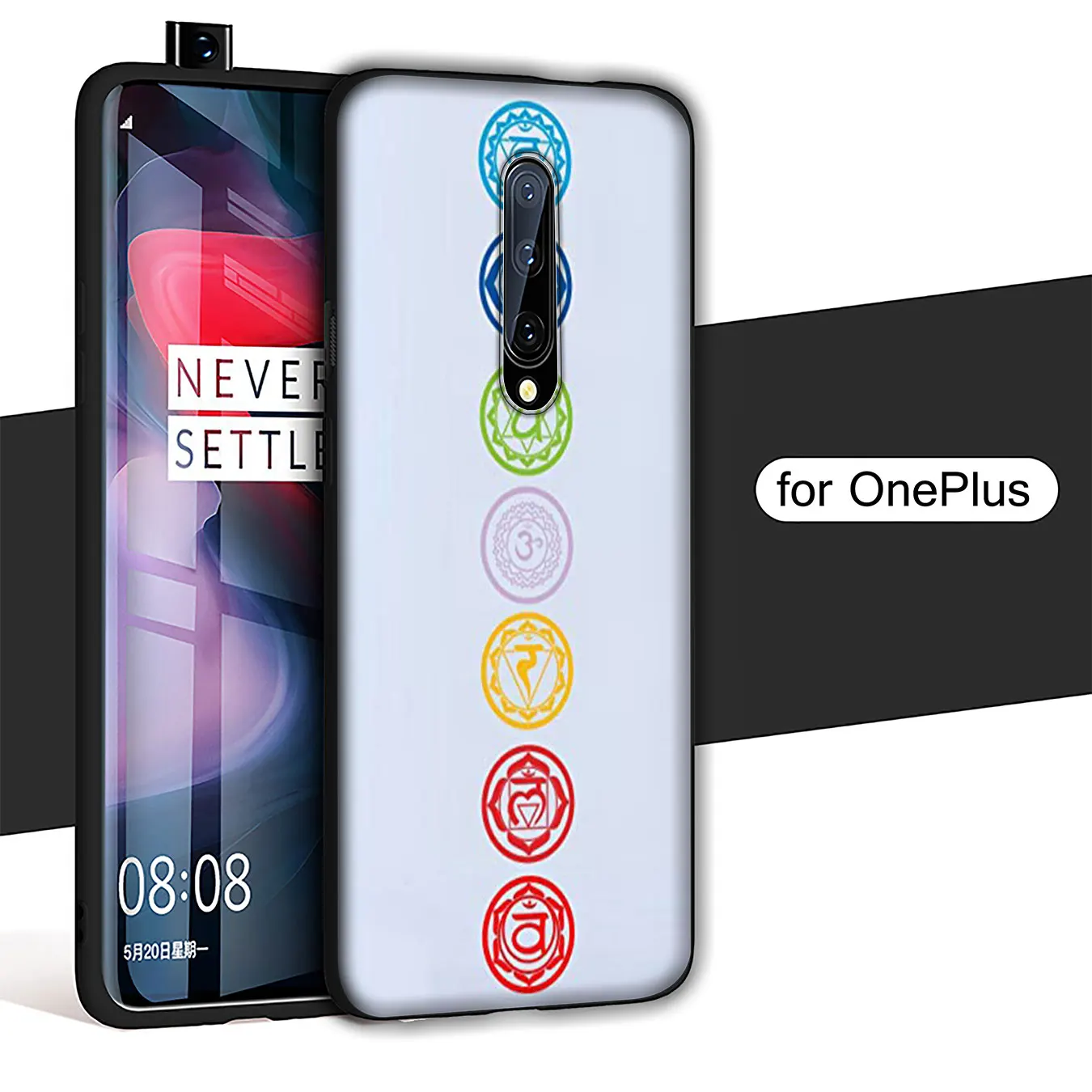 IYICAO чакра Йога модный принт Мягкий силиконовый чехол для телефона Oneplus 7 Pro 6 6T 5 5T TPU