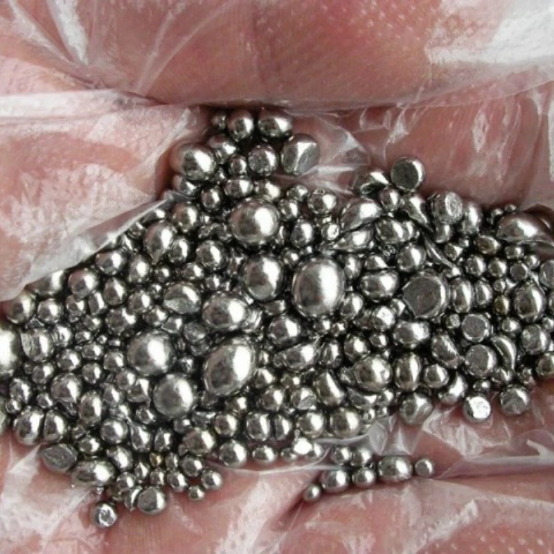 Высокая чистота металла Hafnium шарик редкий огнеупорный Металл слиток Hf 99.9% чистый |