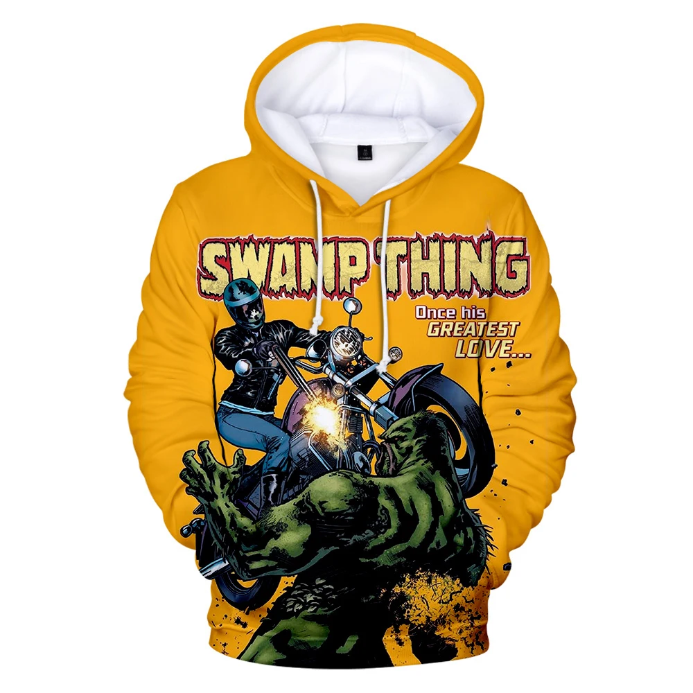 Болотные вещи с 3D принтом толстовки для женщин/мужчин длинным рукавом капюшоном