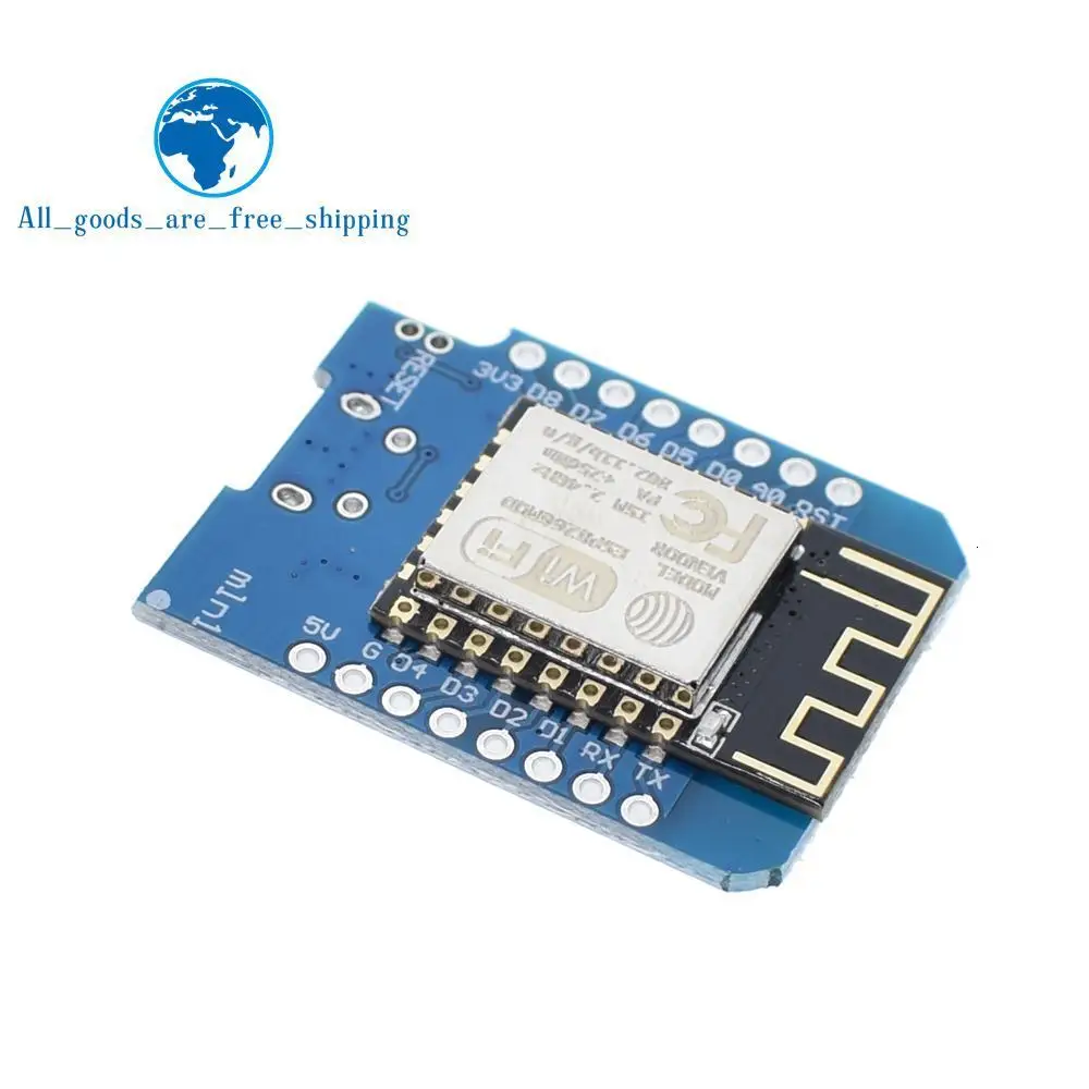 ESP8266 ESP-12 ESP12 WeMos D1 Мини-модуль Wemos D1 Мини WiFi макетная плата Micro USB 3,3 В на основе ESP-8266EX 11 цифровых контактов