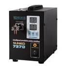 SUNKKO 737G точечный сварочный аппарат 1,5 кВт светодиодный двойной цифровой дисплей Двойной Импульсный сварочный аппарат для аккумулятора 18650