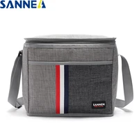 sanne 9l waterproof denim lunch bag insulated with aluminum film inside thermal lunch box cl802 31