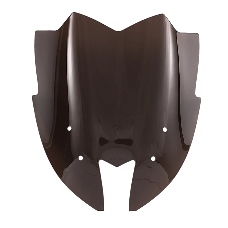 Черный лобовое стекло мотоцикла Лобовое козырек Переднее для Kawasaki Z800 2013