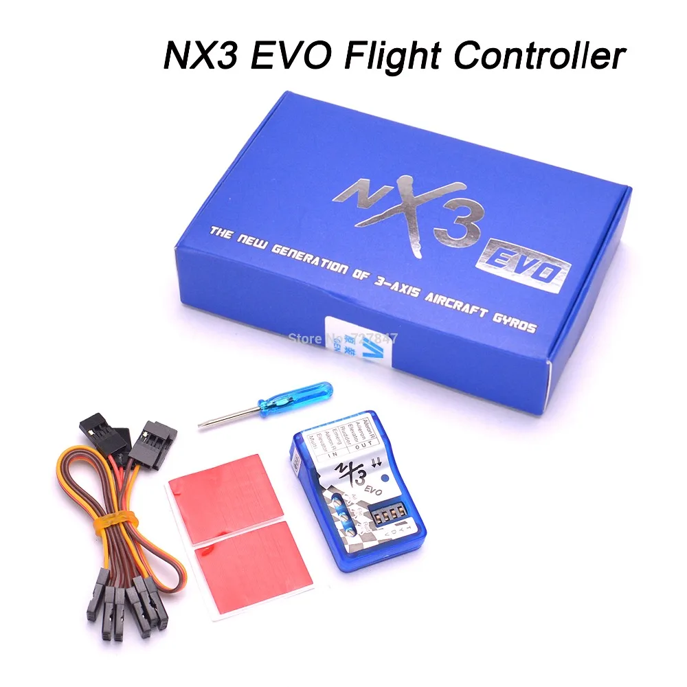 NX3 EVO FC NX3/NX3 EVO Полетный контроллер плата с фиксированным крылом полета гироскоп балансир для 2D/3D самолетов с фиксированным крылом - Цвет: NX3 EVO FC