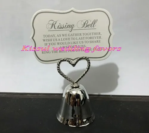 25 шт./лот украшения для свадьбы Вечерние поцелуи колокольчик Любовь Сердце место