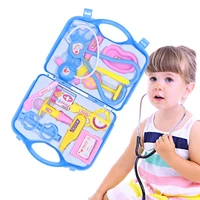childrens little doctor toy tool kits pretend play toy role play sets medical stethoscope toys with suitcase for kids girls