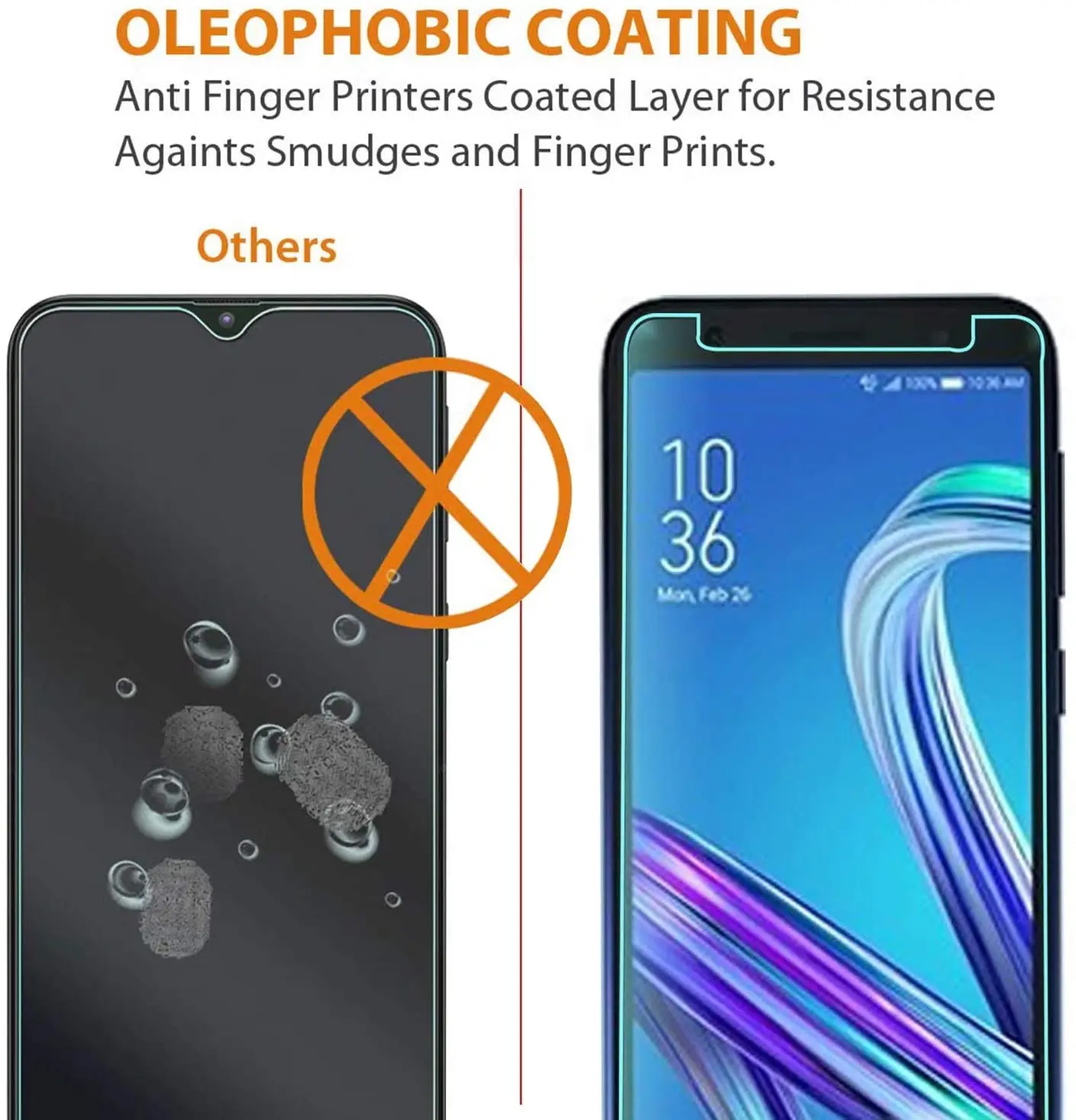 Закаленное стекло для ASUS Zenfone 3 Max X008D X00DD Z010D ZC520TL Laser ZC551KL Go X00AD ZB500KL ZB452KG G550KL защита