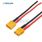 5 шт. 10 шт. XT60 коннектор штекер гнездо с корпусом 10 см силиконовый провод 14AWG XT-60 штекер