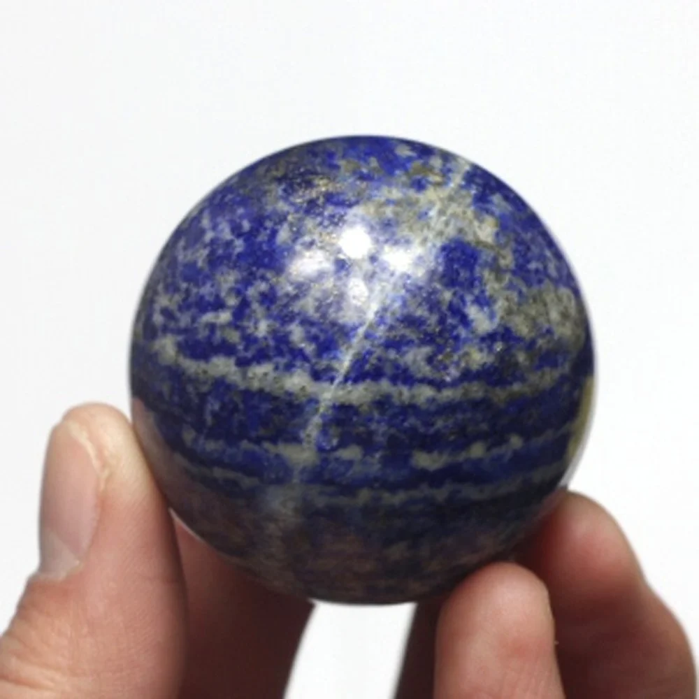 

Lapis Lazuli Ball/sphere Grams Mineral Specimen From AFGHANISTAN