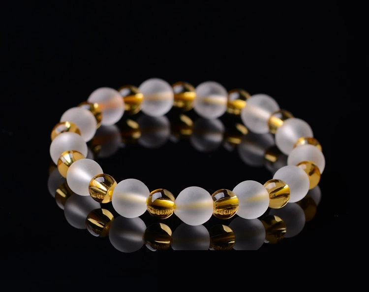 Браслет ручной работы из бисера модные ювелирные изделия прозрачного стекла для