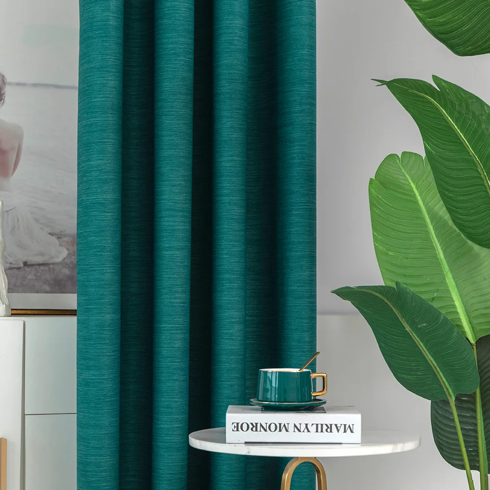 LOZUJOJU плотные затемняющие однотонные шторы с высоким затенением 98% универсальные