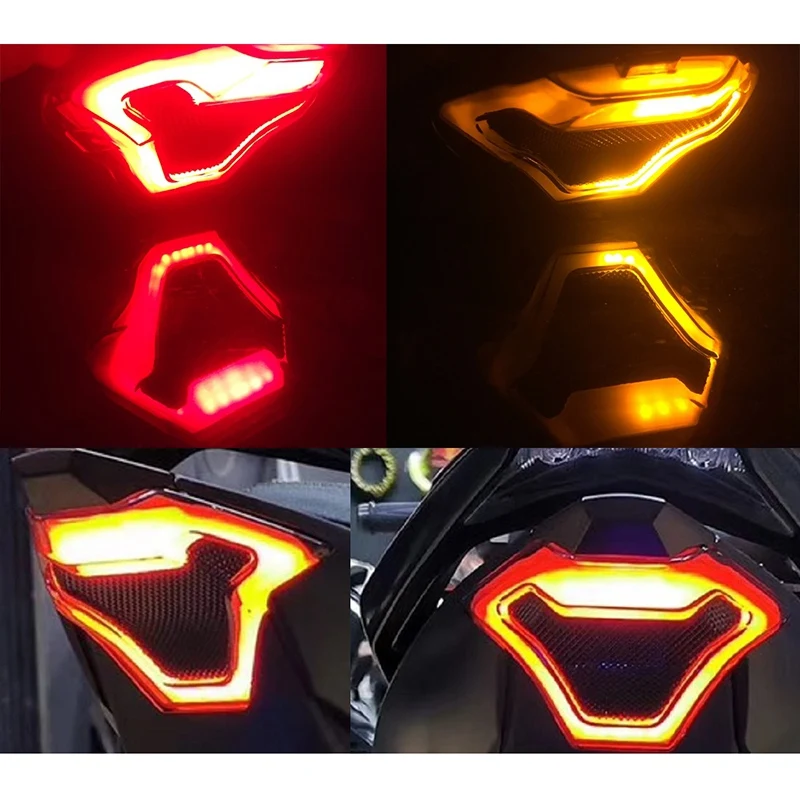 Задний задний фонарь светодиодный сигнал поворота красный для YAMAHA Y15ZR LC150 MT07 MT25 R25