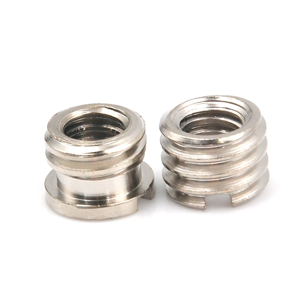 5 шт./лот аксессуары для камеры Женский 1/4 &quotна мужской 3/8 дюймов винтовой адаптер