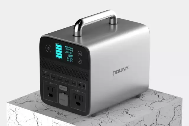 537Wh 110В 220В 5 USB LiFePo4 Power Bank чистая Синусоидальная волна портативный солнечный