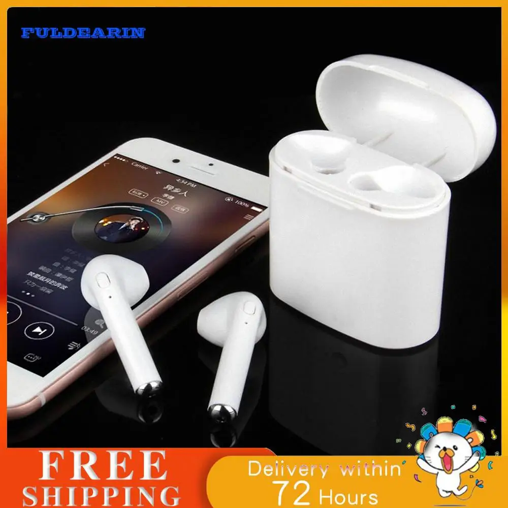 Universal i7s TWS Bluetooth 5.0 Wireless Earphones Earbuds Headset With Mic For IPhone Xiaomi Samsung Huawei Andriod Ios System |