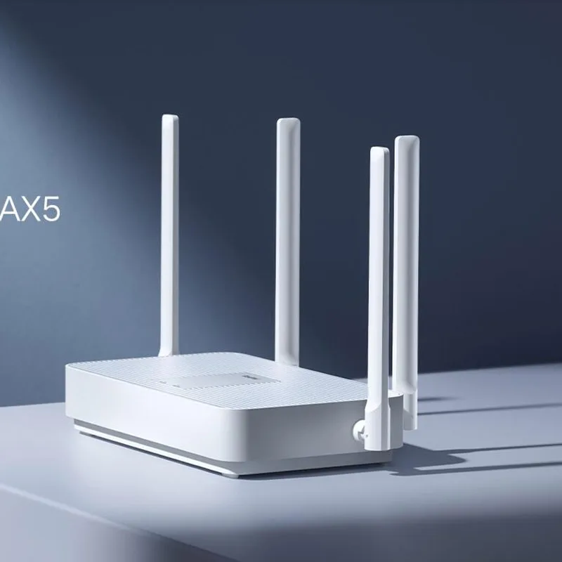 Оригинальный роутер Xiaomi Redmi AX5 WiFi6 5-ядерный чип Qualcomm 4 независимых усилителя Wi-Fi 6