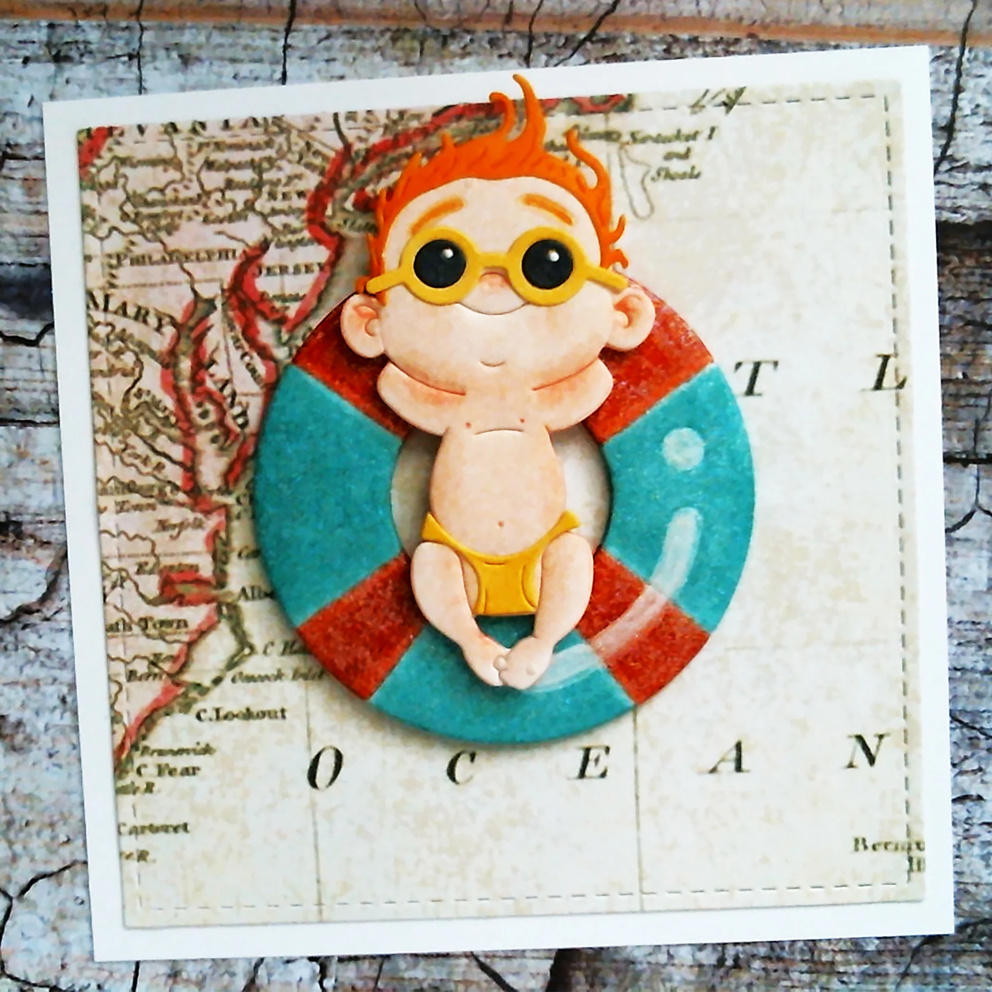 Красивая Свинья медведь Единорог девушка металлические режущие штампы Нож Форма