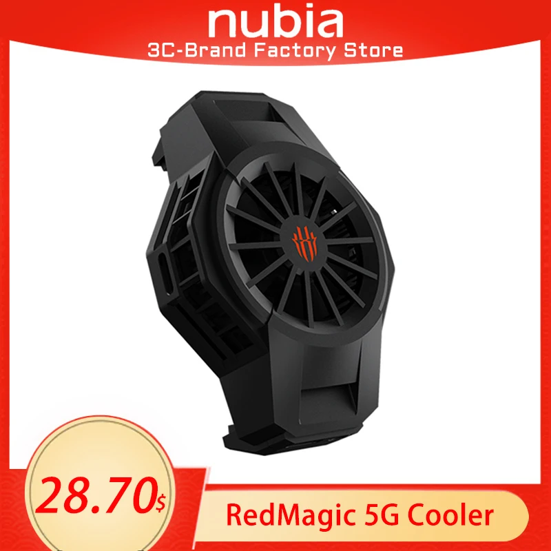 Оригинальный ZTE Red Magic 5G ICE Dock Cooler Fun RedMagic 5S FunCooler Pro мобильный телефон кулер с