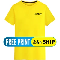 summer mens and womens t shirts elastic casual short sleeves printed logoembroidered brand comfortable and breathable