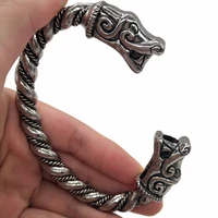 norse dragon head viking bracelet bangle vikingos jewelry accessories dropshipping 2021