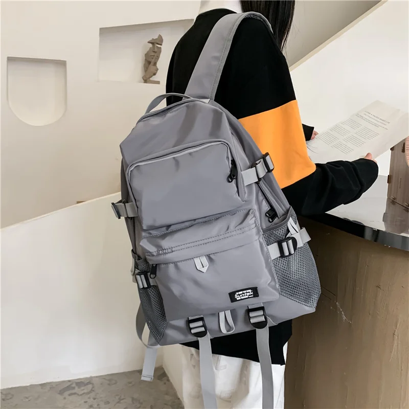 

High Quality Big Capacity Functional Laptop Backpack Men Women Dural Zipper Travel Backpack Bag College Students Schoolbag