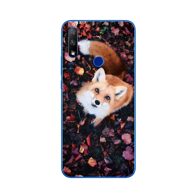Силиконовый чехол для huawei honor 9x Мягкий ТПУ чехол-накладка телефона premium с