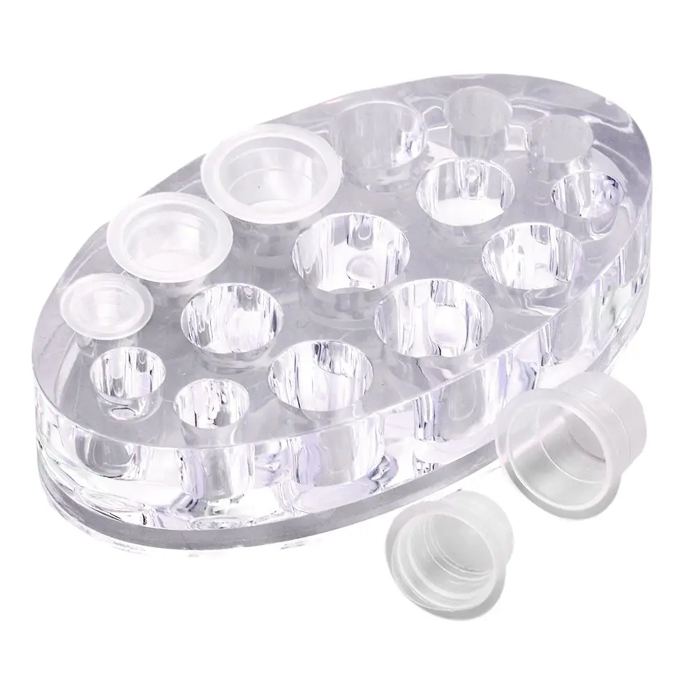 1 шт. держатель для стакана с чернилами и кольцевая полка перманентного макияжа