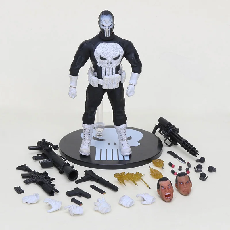 Mezco Каратель Um: 12 ПВХ фигурка игрушки Коллекционная модель Кукла Каратель Рождественский подарок для мальчика