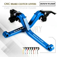 motorcycle brake handle bar lever cnc aluminum long adjustable brake clutch levers for suzuki gsxr600 gsxr 750 k11 2011 2017