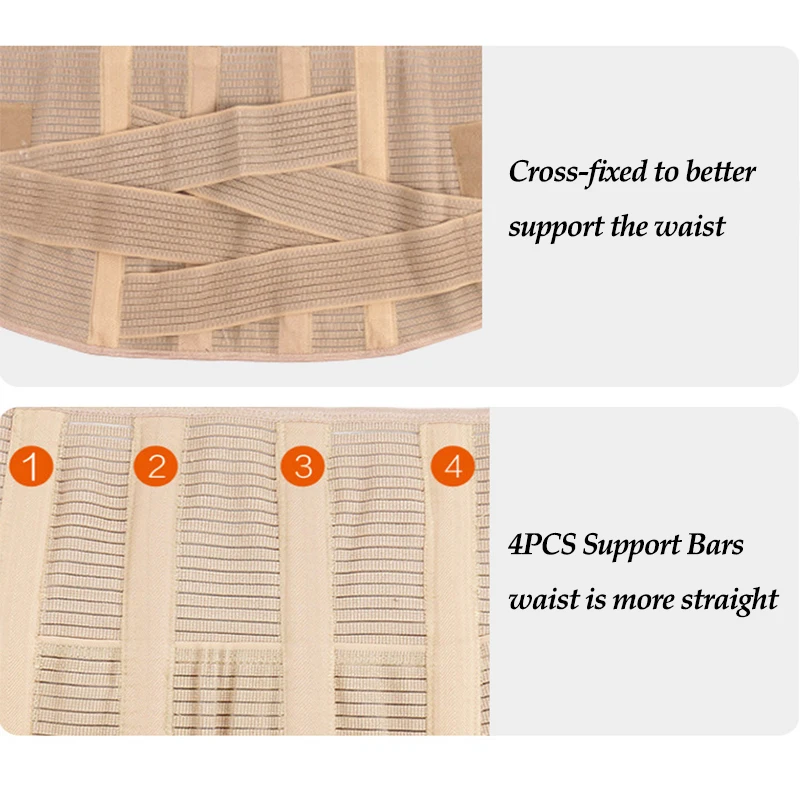 Расширенный поясной ремень для женщин и мужчин поддерживающий Ортопедический