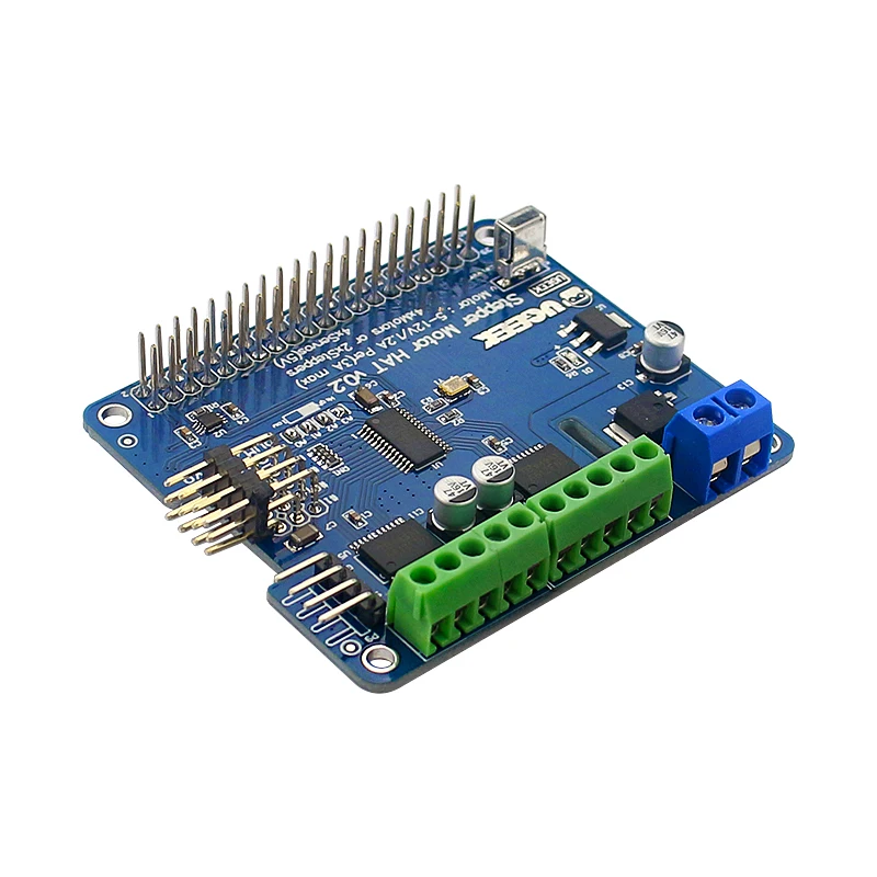 Raspberry Pi 4 шаговый двигатель HAT I2C интерфейс плата расширения Поддержка шагового